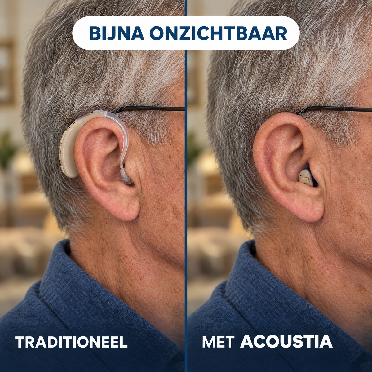 Acoustia 2.0 – Hearing aid without a prescription | Clear hearing