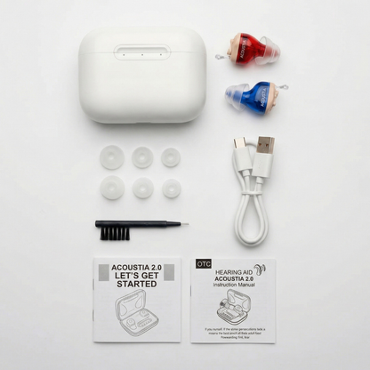 Acoustia 2.0 – Hearing aid without a prescription | Clear hearing